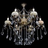 Люстра бронзовая Алфея Оникс №6 звездочка в Новокузнецке Люстра бронзовая Алфея Оникс №6 звездочка в Новокузнецке