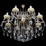 Люстра бронзовая Алфея Оникс №8 звездочка в Новокузнецке Люстра бронзовая Алфея Оникс №8 звездочка в Новокузнецке