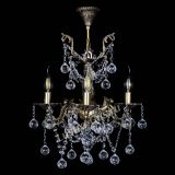 Бронзовая люстра Ариадна №3 Шар в Новокузнецке