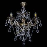 Бронзовая люстра Ариадна №3 Шар в Новокузнецке