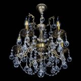 Бронзовая люстра Ариадна №5 Шар в Новокузнецке