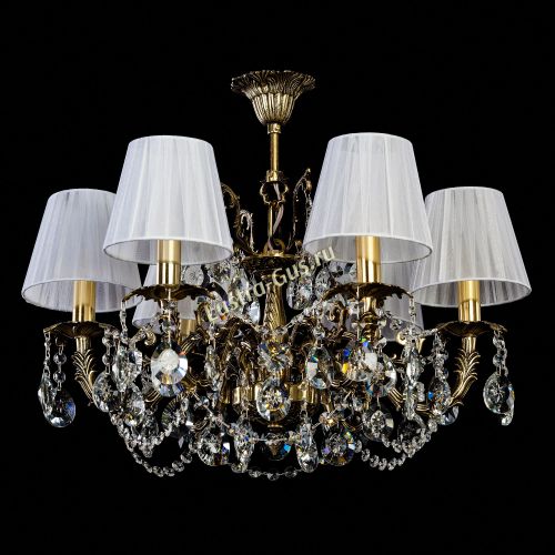 Бронзовая люстра Артемида №2 Прованс в Новокузнецке Гусь Хрустальный