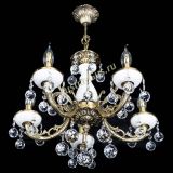 Люстра бронзовая Атланта из мрамора №5/1 Шар в Новокузнецке Люстра бронзовая Атланта из мрамора №5/1 Шар в Новокузнецке