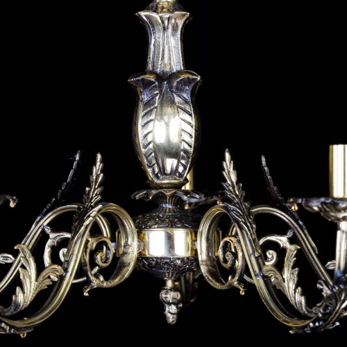 Люстра бронзовая Делия №6 шар в Новокузнецке Гусь Хрустальный