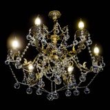 Бронзовая люстра Кассандра №6/2 шар в Новокузнецке