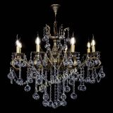 Бронзовая люстра Мелания №8/2 шар в Новокузнецке