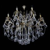 Бронзовая люстра Мелания №8/2 шар в Новокузнецке