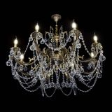 Бронзовая люстра Кассандра №8 шар в Новокузнецке