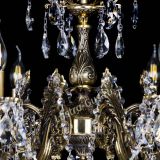 Бронзовая люстра Кассандра №8 журавлик в Новокузнецке