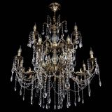 Люстра бронзовая Кассандра Алфея №12 журавлик в Новокузнецке