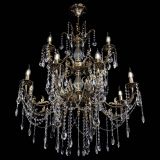 Люстра бронзовая Кассандра Алфея №12 журавлик в Новокузнецке