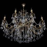 Люстра бронзовая Кассандра Алфея №8/1 шар в Новокузнецке