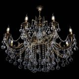 Люстра бронзовая Кассандра Алфея №8/1 шар в Новокузнецке