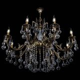 Люстра бронзовая Кассандра Алфея №8/2 шар в Новокузнецке