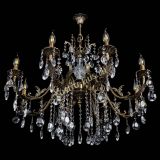 Люстра бронзовая Кассандра Алфея №8/2 звездочка в Новокузнецке