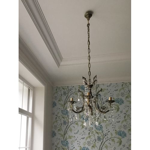 Люстра бронзовая Матильда №4 Баден в Новокузнецке Гусь Хрустальный