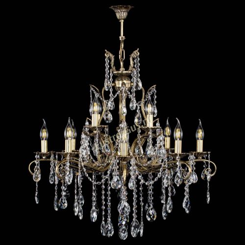 Люстра бронзовая Мелания №12/2 баден в Новокузнецке Люстра бронзовая Мелания №12/2 баден в Новокузнецке