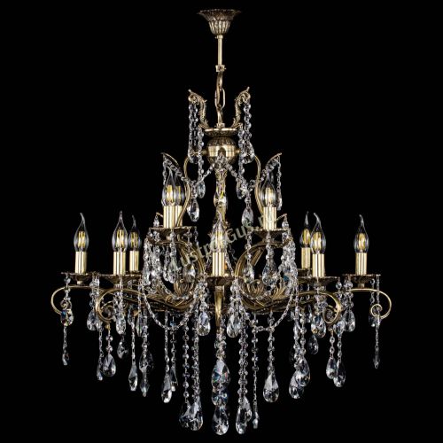 Люстра бронзовая Мелания №12/2 лучик в Новокузнецке Люстра бронзовая Мелания №12/2 лучик в Новокузнецке