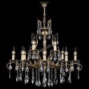 Люстра бронзовая Мелания №12/1 журавлик