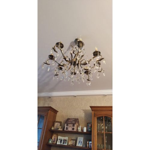 Люстра Милана №1 Дубик в Новокузнецке Гусь Хрустальный