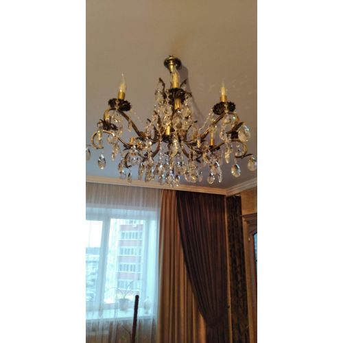 Люстра Милана №1 Дубик в Новокузнецке Гусь Хрустальный