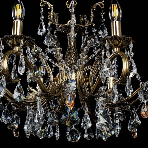 Люстра Милана №1 Дубик в Новокузнецке Гусь Хрустальный