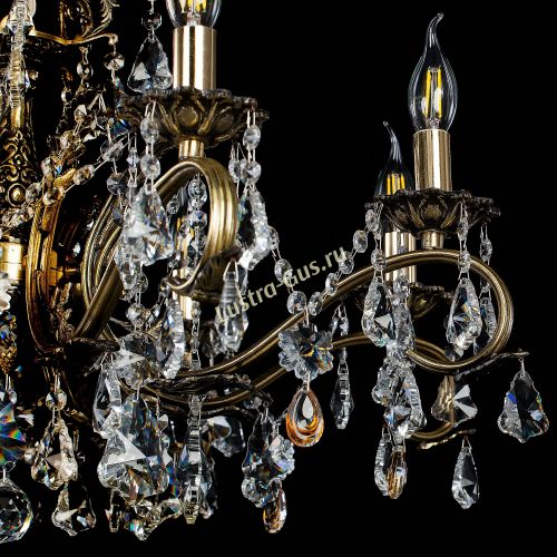 Люстра Милана №1 Дубик в Новокузнецке Гусь Хрустальный