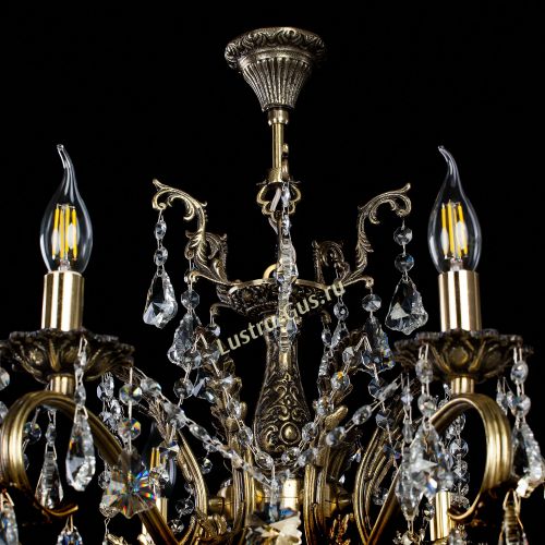 Люстра Милана №1 Дубик в Новокузнецке Гусь Хрустальный