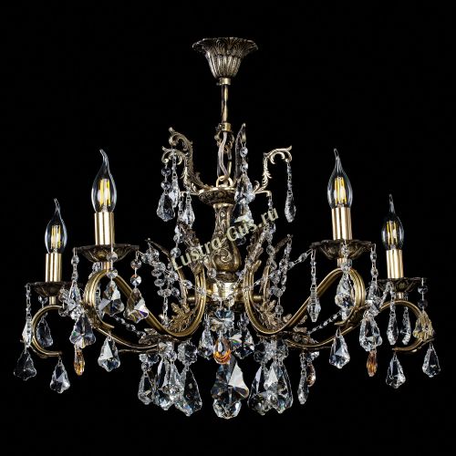 Люстра Милана №5 Дубик в Новокузнецке Гусь Хрустальный