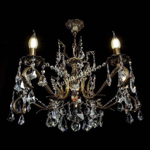 Люстра Милана №5 Дубик в Новокузнецке Гусь Хрустальный