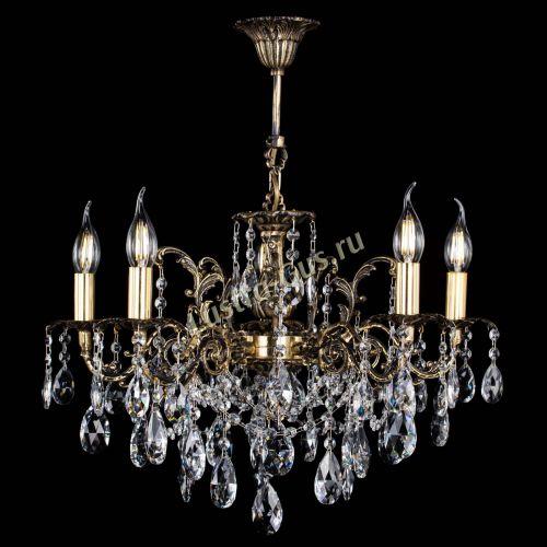 Люстра бронзовая Муза №5 журавлик в Новокузнецке Гусь Хрустальный