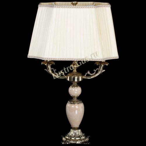 Бронзовая настольная лампа Антик №2 с камнем в Новокузнецке Бронзовая настольная лампа Антик №2 с камнем в Новокузнецке