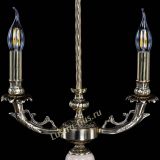 Бронзовая настольная лампа Антик №2 с камнем в Новокузнецке Бронзовая настольная лампа Антик №2 с камнем в Новокузнецке