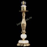 Бронзовая настольная лампа Оникс №1 с абажуром в Новокузнецке