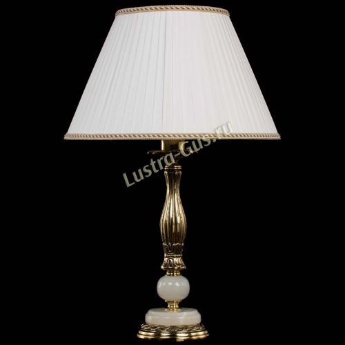 Бронзовая настольная лампа Оникс №1 с большим абажуром в Новокузнецке Бронзовая настольная лампа Оникс №1 с большим абажуром в Новокузнецке