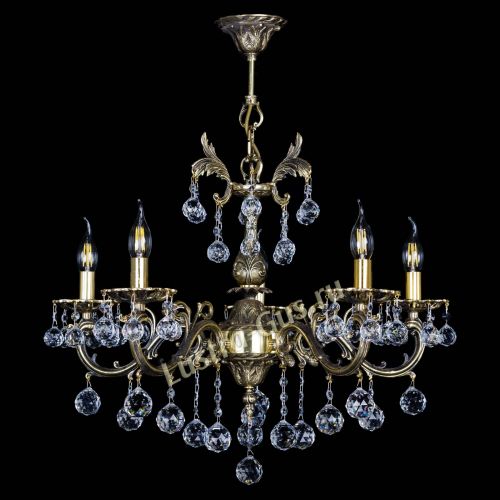 Люстра бронзовая Олимпия №5/1 шар в Новокузнецке Люстра бронзовая Олимпия №5/1 шар в Новокузнецке