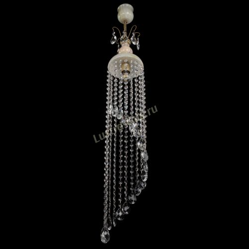 Люстра бронзовая Оникс №1/2 баден в Новокузнецке Гусь Хрустальный