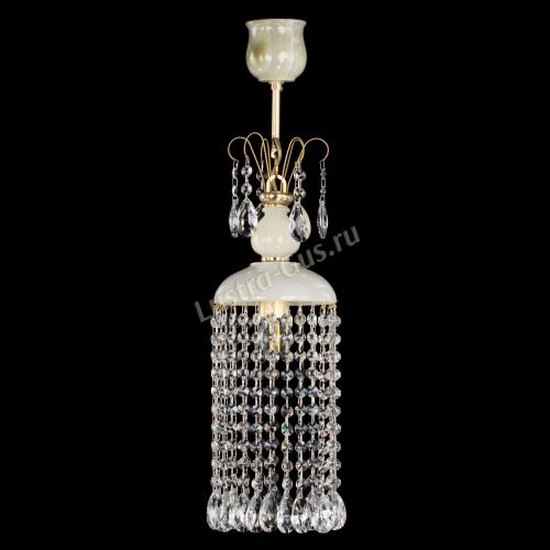 Люстра бронзовая Оникс №1 журавлик в Новокузнецке Гусь Хрустальный