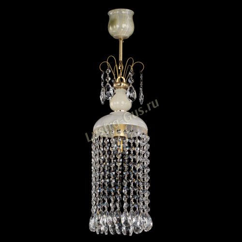 Люстра бронзовая Оникс №1 журавлик в Новокузнецке Гусь Хрустальный