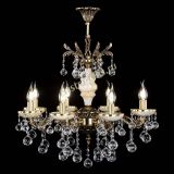 Люстра бронзовая Оникс №8/1 шар в Новокузнецке Люстра бронзовая Оникс №8/1 шар в Новокузнецке