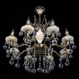 Люстра бронзовая Оникс №8/1 шар в Новокузнецке Люстра бронзовая Оникс №8/1 шар в Новокузнецке