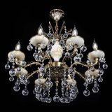 Люстра бронзовая Оникс №8/1 шар в Новокузнецке Люстра бронзовая Оникс №8/1 шар в Новокузнецке