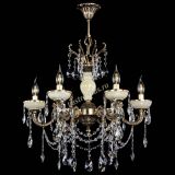 Люстра бронзовая Оникс белый №6/1 лучик в Новокузнецке