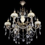 Люстра бронзовая Оникс белый №6/1 лучик в Новокузнецке