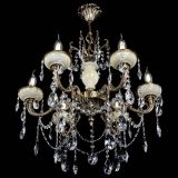 Люстра бронзовая Оникс белый №6/1 лучик в Новокузнецке