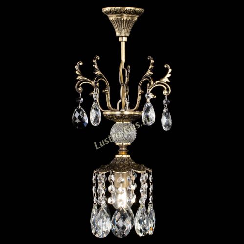 Люстра бронзовая София №1/1 баден в Новокузнецке Гусь Хрустальный