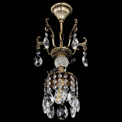 Люстра бронзовая София №1/1 баден в Новокузнецке Гусь Хрустальный