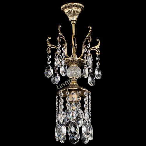 Люстра бронзовая София №1/2 баден в Новокузнецке Гусь Хрустальный