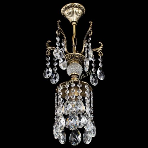 Люстра бронзовая София №1/2 баден в Новокузнецке Гусь Хрустальный