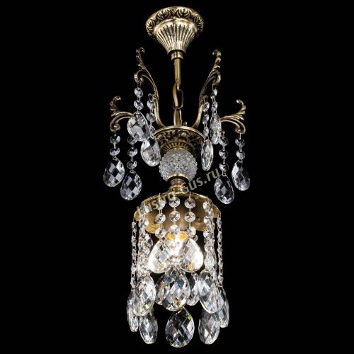 Люстра бронзовая София №1/2 баден в Новокузнецке Гусь Хрустальный